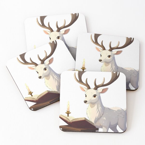 Item preview, White Stag Poetry designed and sold by IllumeInk.