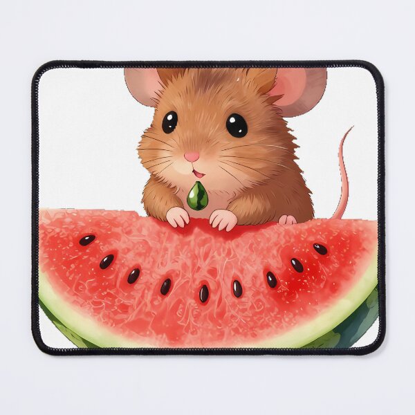Item preview, Tiny Mouse Watermelon Crumb designed and sold by pumsquare.