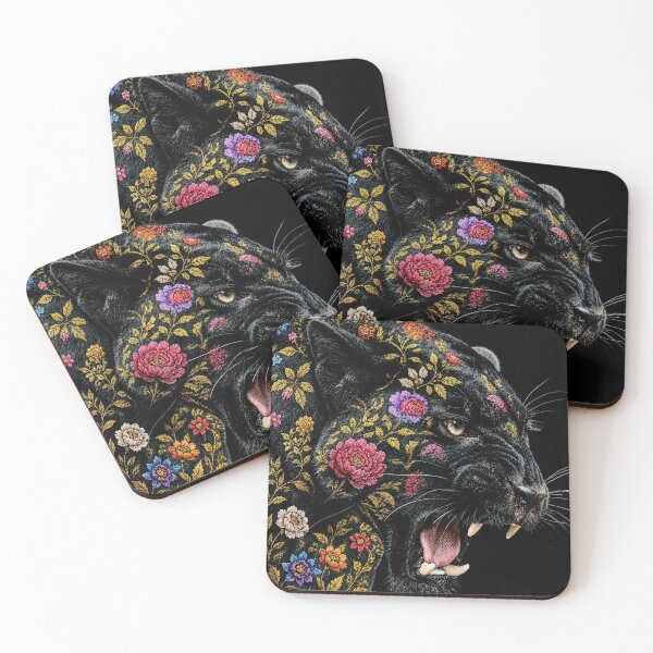 Item preview, Floral panther  designed and sold by Jenlouanthea.