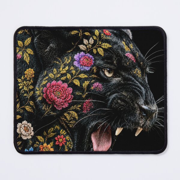 Item preview, Floral panther designed and sold by Jenlouanthea.