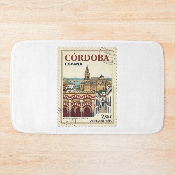 Item preview, Vintage Cordoba Spain Mezquita Catedral Travel Stamp designed and sold by k3rstman1.