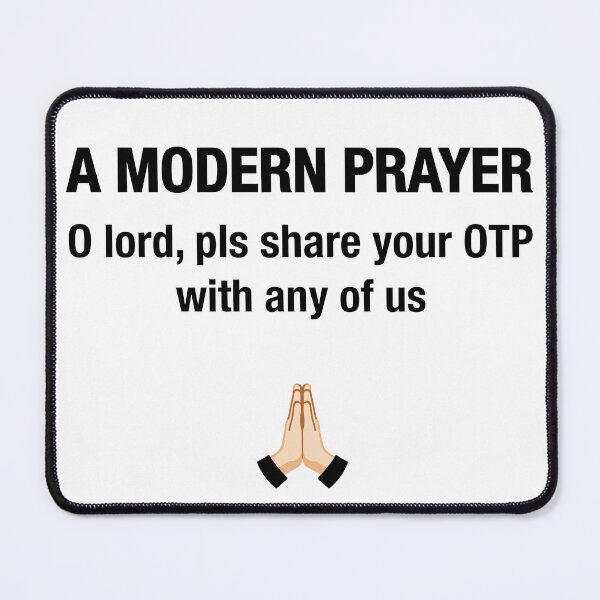 Item preview, Modern Prayer designed and sold by The WordCatcher Street.