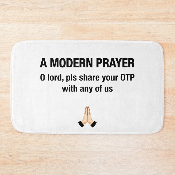 Item preview, Modern Prayer designed and sold by The WordCatcher Street.