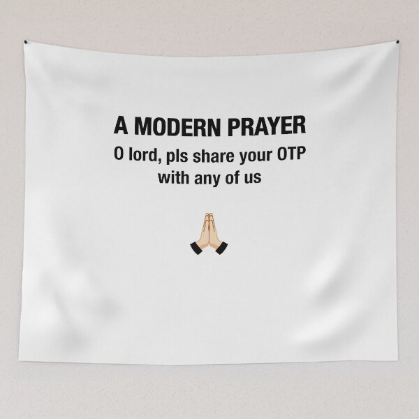 Item preview, Modern Prayer designed and sold by The WordCatcher Street.