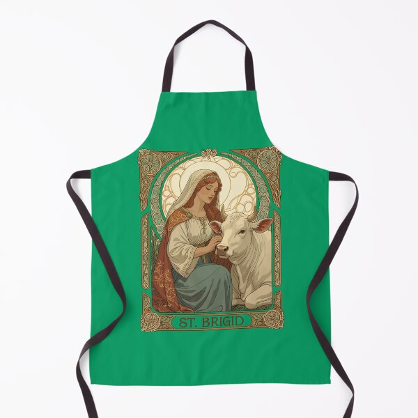 Item preview, The Patron Saint of Dairymaids St Brigid designed and sold by taiche.