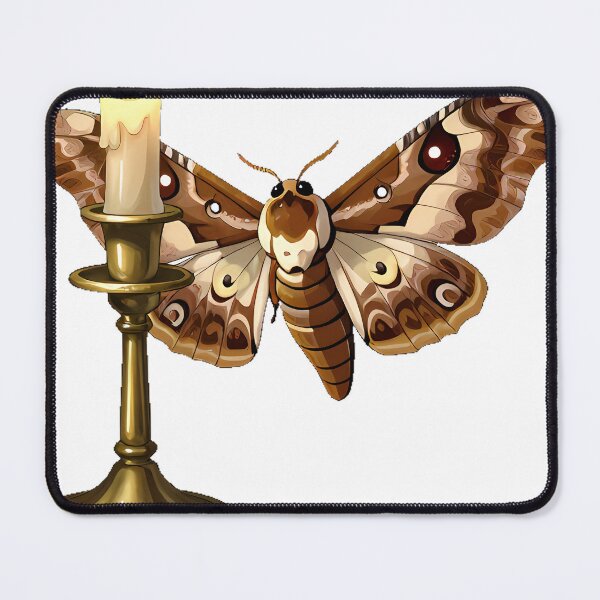 Item preview, Moth Candlestick designed and sold by IllumeInk.