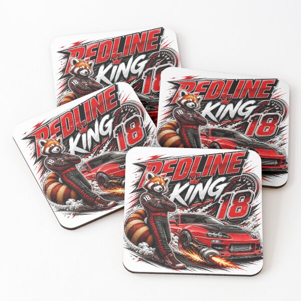 Item preview, Redline King Turbo Drift Graphic | JDM Racing Car PNG | Japanese Streetwear | Motorsport Sticker designed and sold by Stylestickers55.