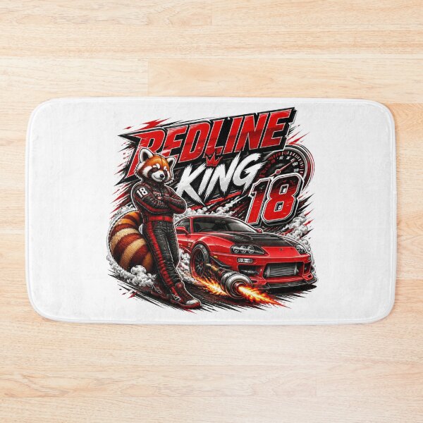 Item preview, Redline King Turbo Drift Graphic | JDM Racing Car PNG | Japanese Streetwear | Motorsport Sticker designed and sold by Stylestickers55.