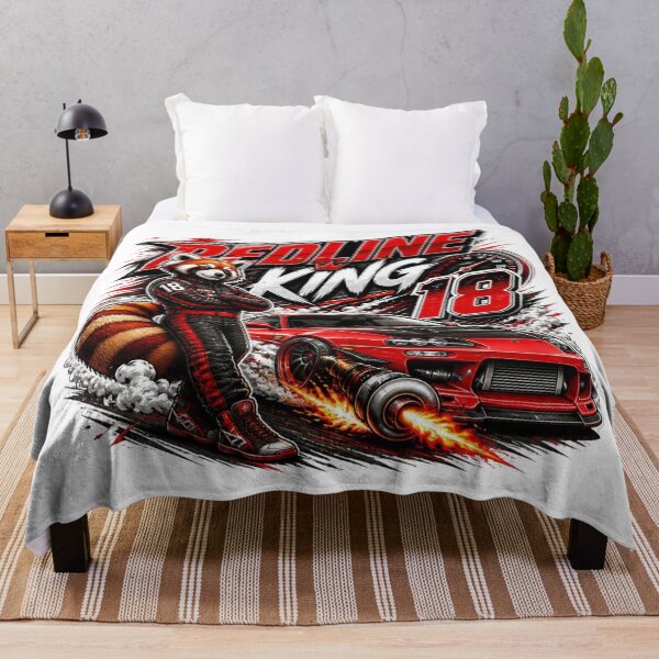 Item preview, Redline King Turbo Drift Graphic | JDM Racing Car PNG | Japanese Streetwear | Motorsport Sticker designed and sold by Stylestickers55.