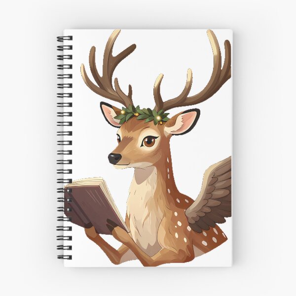 Item preview, Deer Poet Laureate designed and sold by IllumeInk.