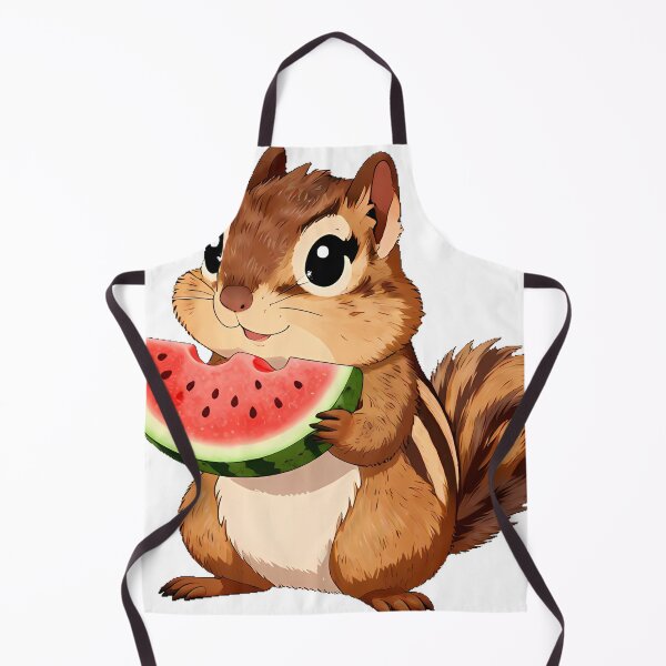 Item preview, Chipmunk Watermelon Stripes designed and sold by pumsquare.