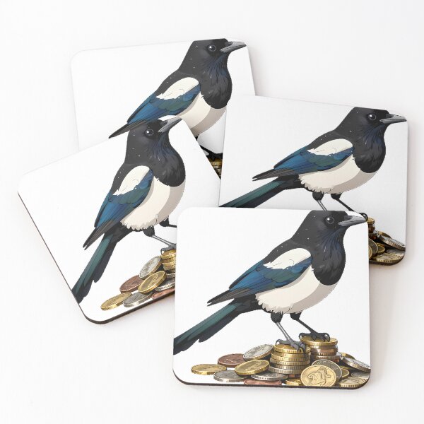 Item preview, Magpie Coin Collection designed and sold by IllumeInk.