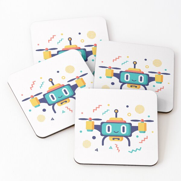 Item preview, Drone Corporate Memphis Artwork designed and sold by ardenthaus.