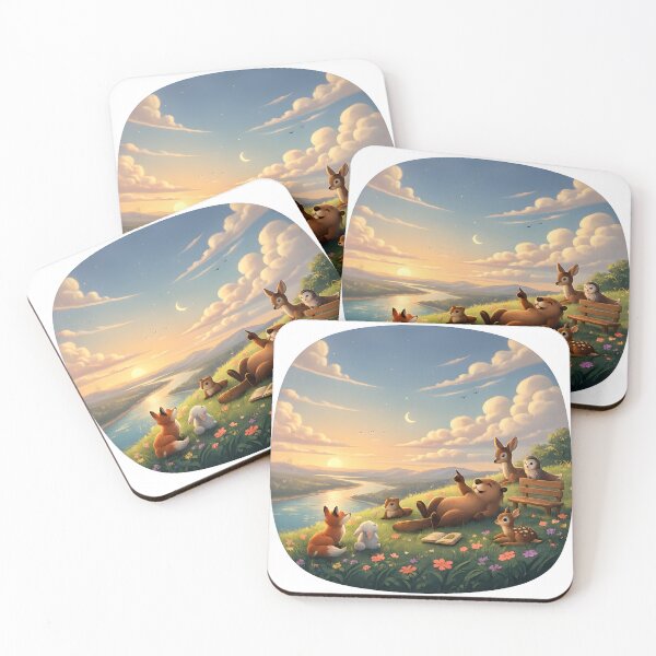 Item preview, Happy Beaver Adventures – Stories Written in the Summer Sky designed and sold by Clothes With Smiling Animals Walt Gral.