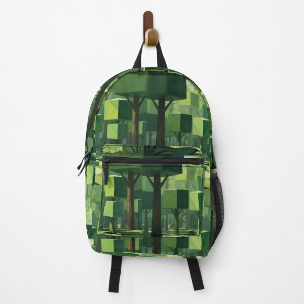 Item preview, Squared Wilderness: The Geometric Forest designed and sold by PawPrintedArt.