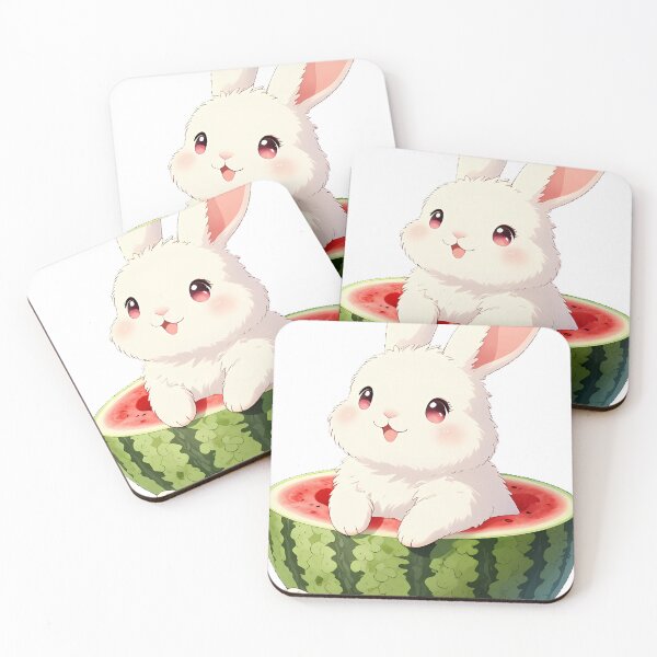 Item preview, Bunny Rabbit Watermelon Basket designed and sold by pumsquare.