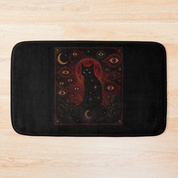 Item preview, Vintage Mystic Black Cat  designed and sold by SignumShop.