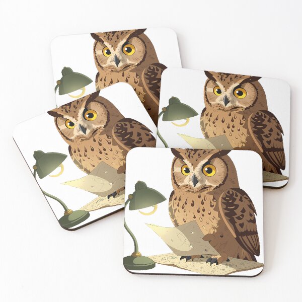 Item preview, Owl Night Study designed and sold by IllumeInk.