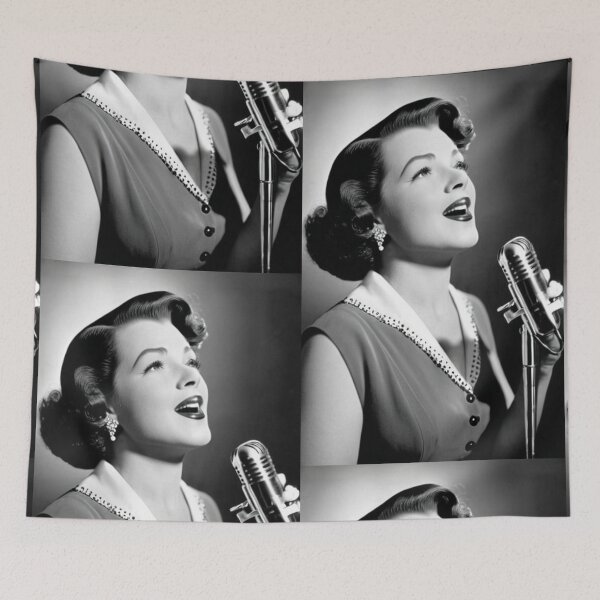 Item preview, Cinema - Vintage Lyric Artist, Portrait of a 1950s Star designed and sold by Beat-It.