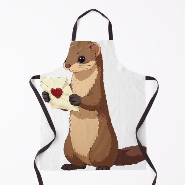 Item preview, Weasel Love Letter designed and sold by IllumeInk.