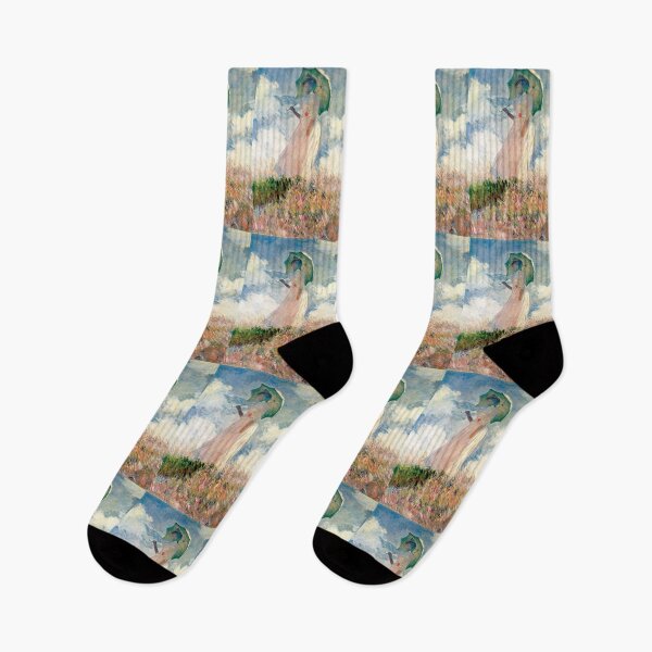 Item preview, Woman with Parasol Madame Monet Claude Monet art designed and sold by ArtUnova.