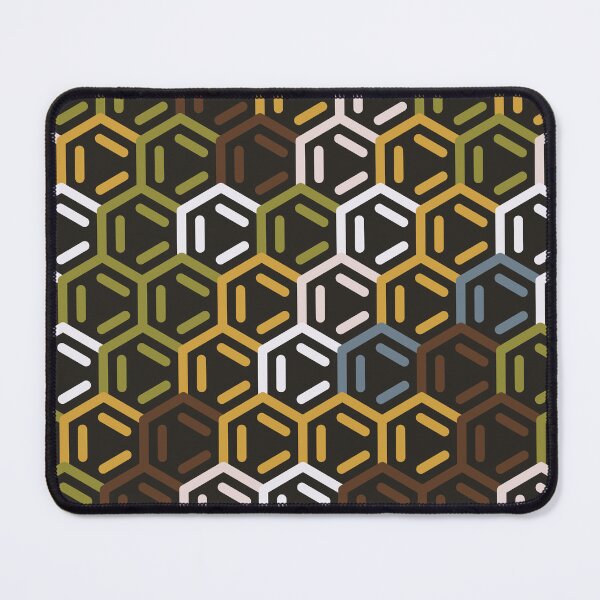 Item preview, Benzene Ring Abstract Geometric Pattern Earth designed and sold by TexSta.