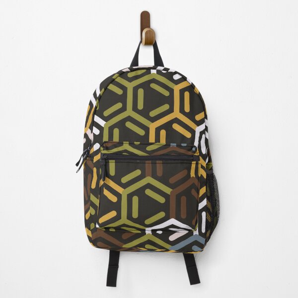 Item preview, Benzene Ring Abstract Geometric Pattern Earth designed and sold by TexSta.
