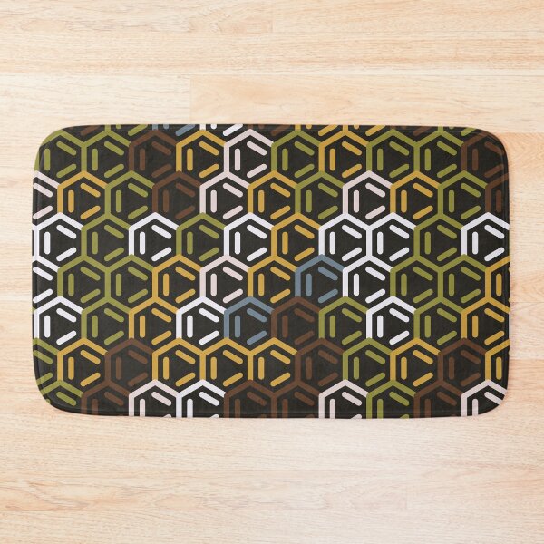 Item preview, Benzene Ring Abstract Geometric Pattern Earth designed and sold by TexSta.