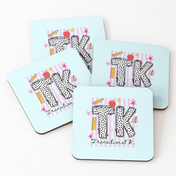 Item preview, TK Transitional Kindergarten Back to School Teacher Student Cute School Doodle designed and sold by BoldThreadLab.