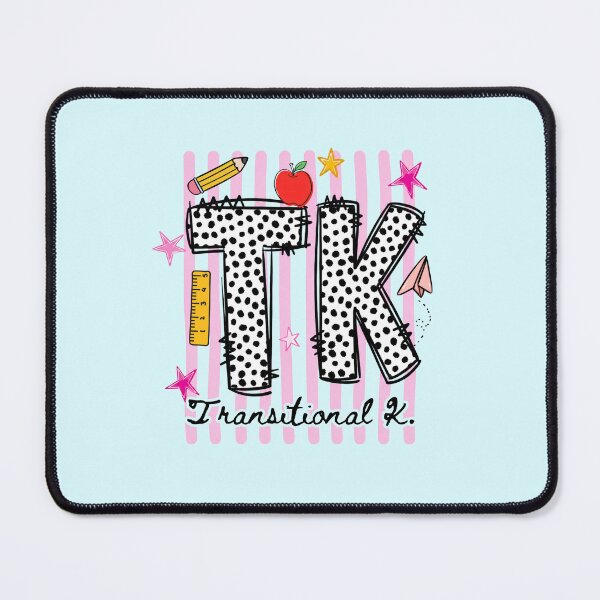 Item preview, TK Transitional Kindergarten Back to School Teacher Student Cute School Doodle designed and sold by BoldThreadLab.