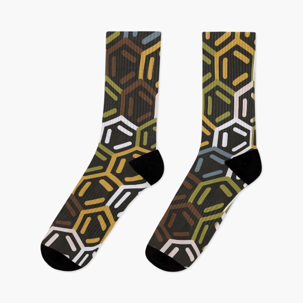 Item preview, Benzene Ring Abstract Geometric Pattern Earth designed and sold by TexSta.
