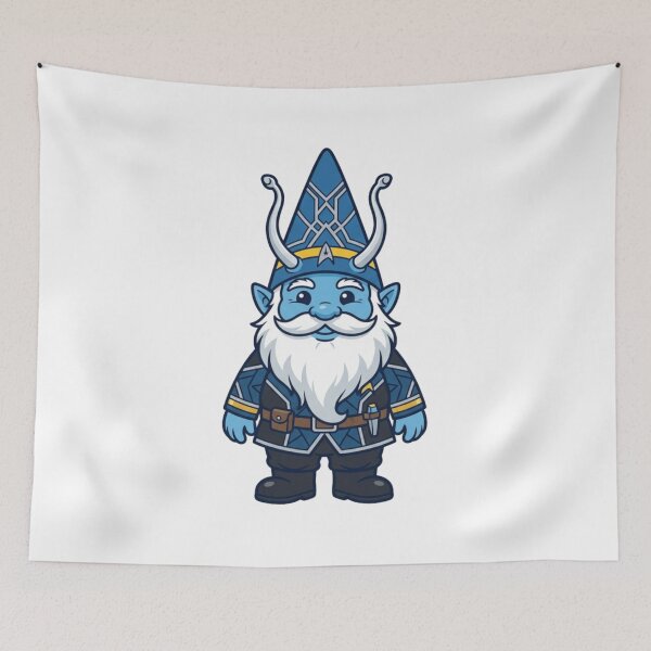 Item preview, Starfleet Andorian Alien Garden Gnome designed and sold by Bad-Decisions-Designs.