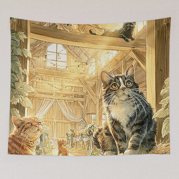 Item preview, Whiskers at Sunset Barn designed and sold by Venon28.