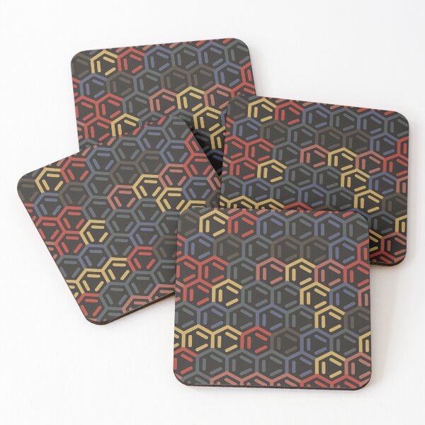 Item preview, Benzene Ring Abstract Geometric Pattern Heavy designed and sold by TexSta.