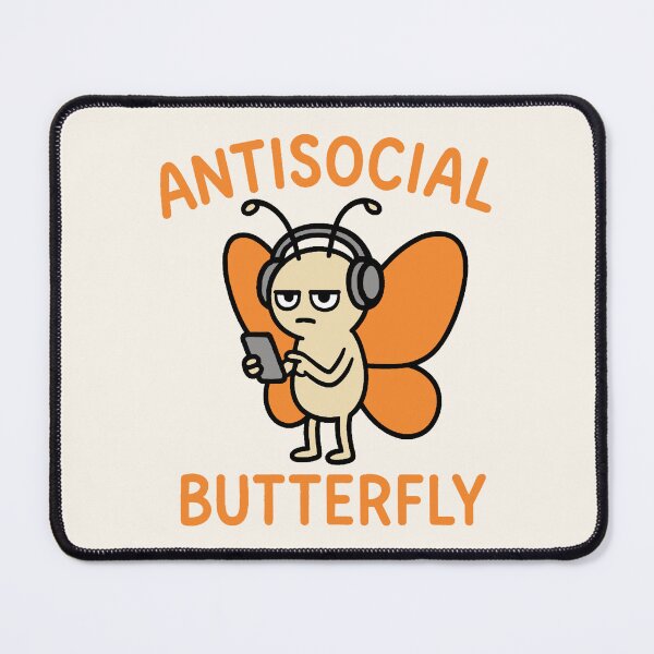 Item preview, Antisocial Butterfly - Withdrawn Butterfly designed and sold by Regal Rev.