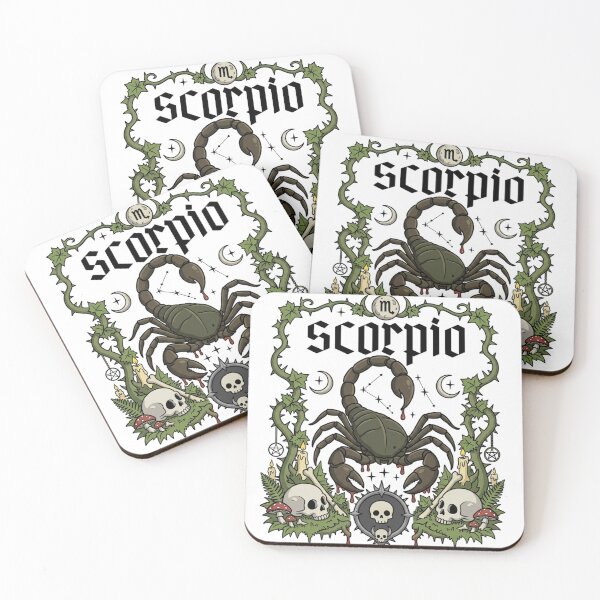 Item preview, Gothic Scorpio Botanical Design  designed and sold by TAGITG111.