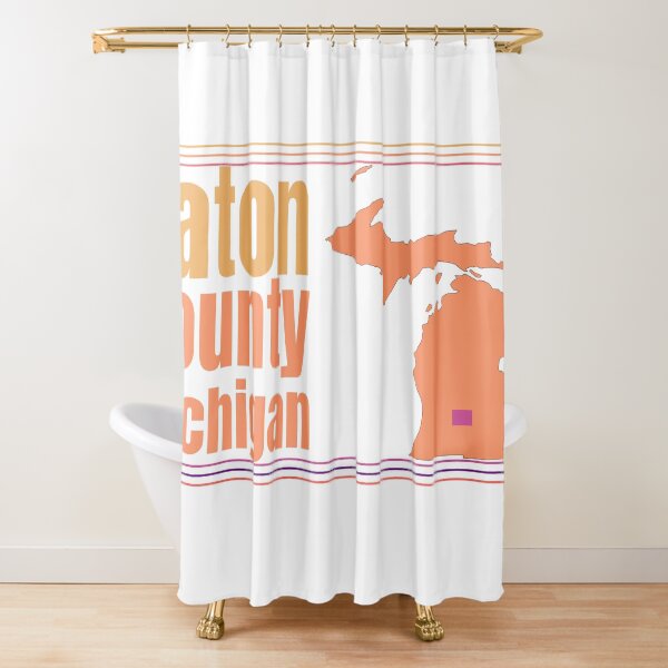 Item preview, Eaton County Michigan Highlighted on State Map designed and sold by TheIconSmith.