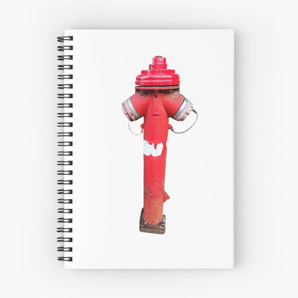 Item preview, Red Fire Hydrant – Photorealistic Street Fire Plug Cutout designed and sold by EmeraldeaArt.