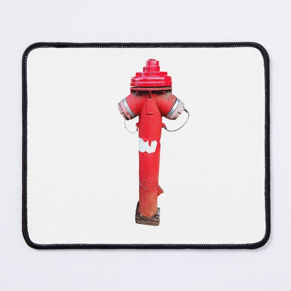 Item preview, Red Fire Hydrant – Photorealistic Street Fire Plug Cutout designed and sold by EmeraldeaArt.