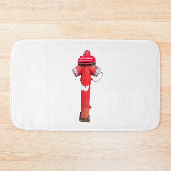 Item preview, Red Fire Hydrant – Photorealistic Street Fire Plug Cutout designed and sold by EmeraldeaArt.