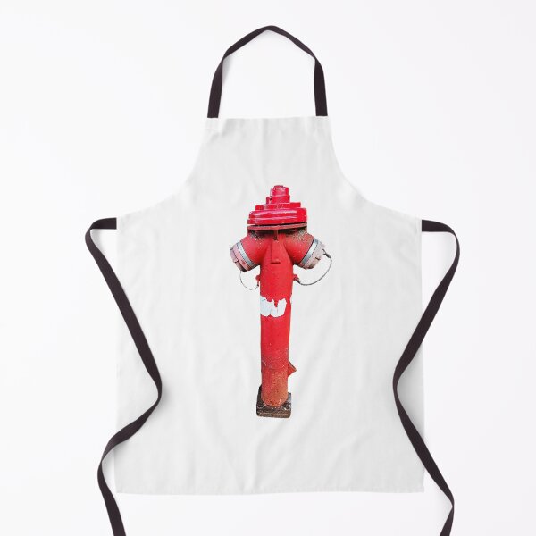 Item preview, Red Fire Hydrant – Photorealistic Street Fire Plug Cutout designed and sold by EmeraldeaArt.
