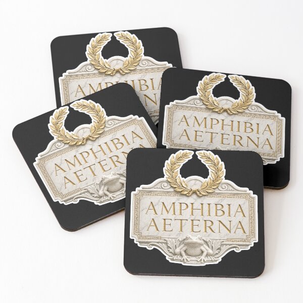 Item preview, Amphibia Aeterna – Eternal Frog Marble Aesthetic designed and sold by Arrow2025.