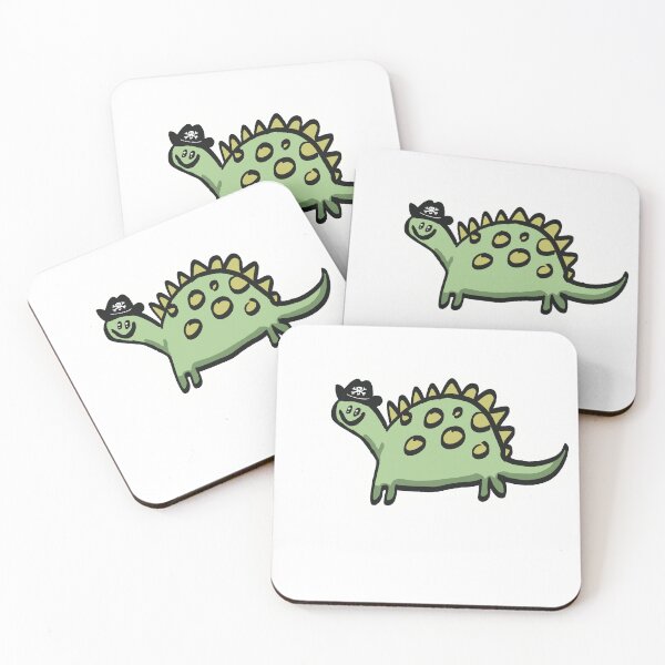 Item preview, Pirate dinosaur designed and sold by SombreroDoodles.