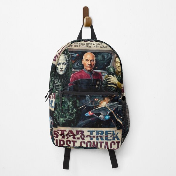 Item preview, Star Trek First Contact Sci-Fi Fine Art Tribute designed and sold by Art's Diner.