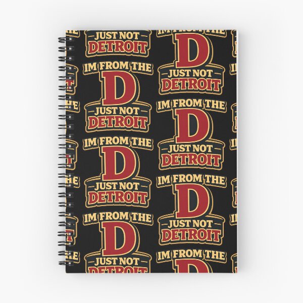 Item preview, I'm From The D Just Not Detroit Funny Typography Shirt designed and sold by TeeTimeTreasure.