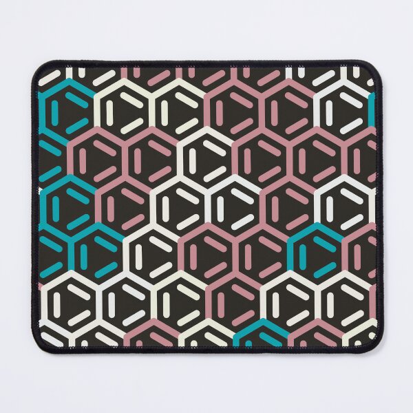 Item preview, Benzene Ring Abstract Geometric Pattern Cyber Vapor designed and sold by TexSta.