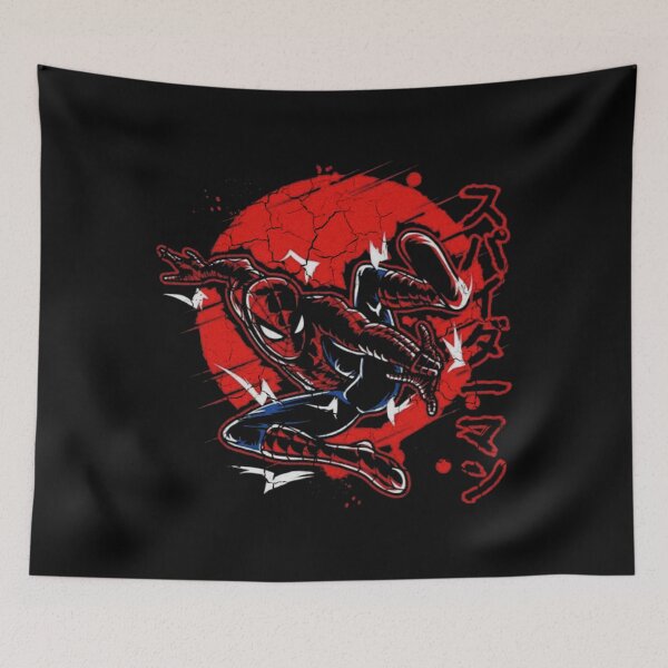 Item preview, Red Arachnid Hero Dynamic Comic Art - Spider Man Brand New Day designed and sold by RawoMimi.