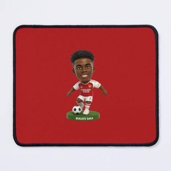 Item preview, Bukayo Saka Mini Figure Fan Art designed and sold by FanFueledStickers.
