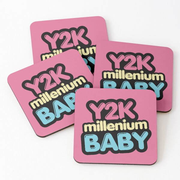 Item preview, Y2K Millennium Baby Retro Bubble Letter Nostalgia Design designed and sold by HYPNK.