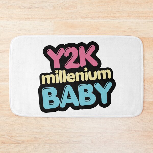 Item preview, Y2K Millennium Baby Retro Bubble Letter Nostalgia Design designed and sold by HYPNK.